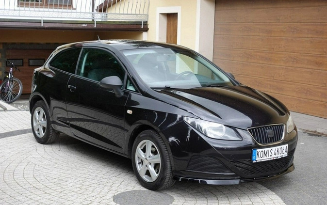 Seat Ibiza cena 14900 przebieg: 158000, rok produkcji 2010 z Wodzisław Śląski małe 121